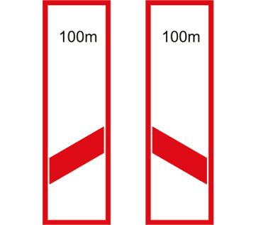 100m Demiryolu Hemzemin Geçit Yaklaşımı (Sağ/Sol)